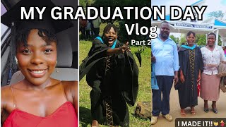 VLOG: MY GRADUATION DAY VLOG+ BRINGING MY PARENTS TO THE CITY FOR MY BIG DAY 💖