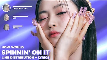 How would ITZY sing SPINNIN