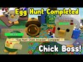 Chick Boss! Completed Egg Hunt Mission For Bee Swarm Simulator New Update!