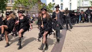 Beltane Border Morris Dancing at Teignmouth Shanty Festival 2023