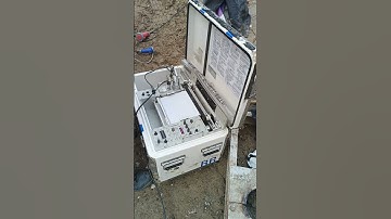 Pile Verticality Checking by Koden Test@ChennaiMetroRail project#ggconstruction #chennai