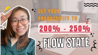 The Power of The Flow State l How to Study 10X Better