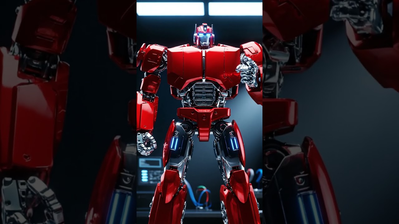 Toy Car Turns Into a Giant Robot! 🤖🔥 