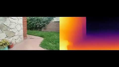 Monocular Depth Estimation with cat