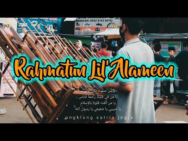 RAHMATUN LIL'ALAMEEN angklung satria jogja | musik versi angklung dj class=