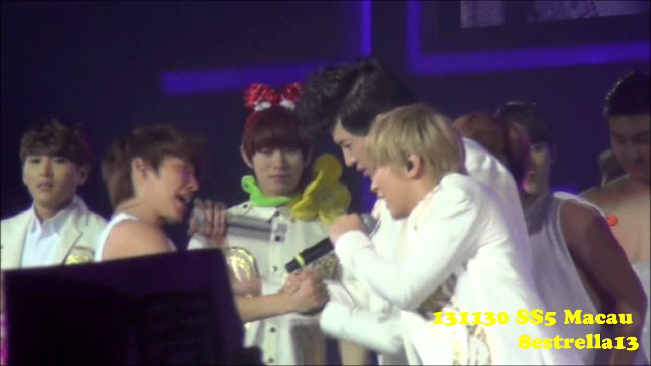 【Donghae Fancam】131130 SS5 Macau 〜Sapphire Blue〜 Super junior