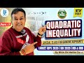 Quadratic Inequality Best Short Tricks | Target IBPS 2026 | Solve in 5 Seconds! | # maths guru