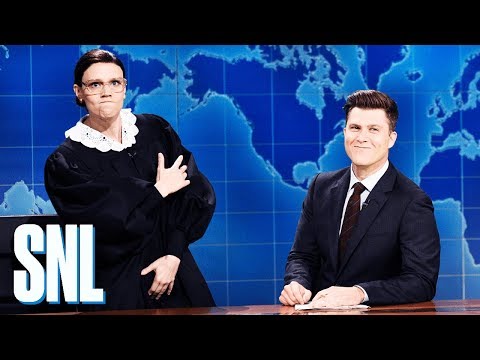 Weekend Update: Justice Ruth Bader Ginsburg on Brett Kavanaugh - SNL