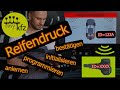 Reifendruckventil programmieren &amp; anlernen + Druck bestätigen – einfach erklärt! #kfz  #automobile