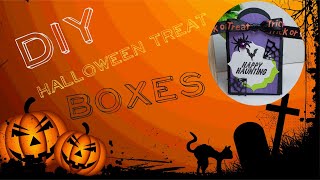 DIY- Halloween - Treat Boxes - Paper to Masterpiece