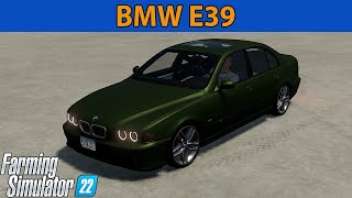 BMW E39 for Farming Simulator 22