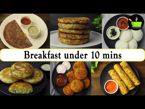 Breakfast under 10 mins |Bored of having same breakfast everyday? Try ...