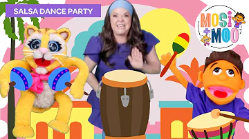 Salsa Dance Party for Kids | Fun, Educational, Action Video for Preschool and Primary Grade Children