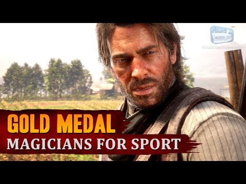 Video: Red Dead Redemption 2 - Zauberer Für Den Sport