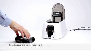 1) DURACARD card printer - unpacking & setup on PC | DURABLE