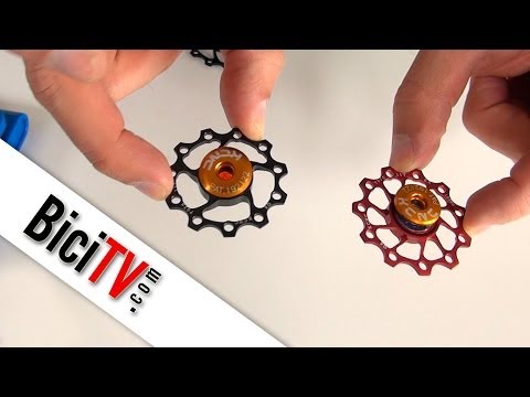 Video: Ruedas jockey de titanio huecas impresas en 3D CeramicSpeed