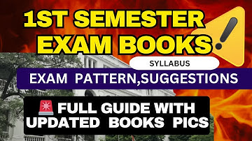 CU Law 1st Sem 2025 📚 Complete Guide | Books, Exam Pattern, Study Plan & Secrets to Score High!