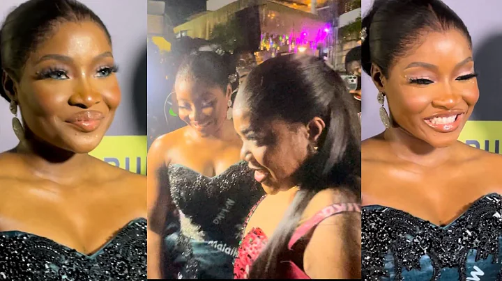 SEE MOMENT GENZ BADDIE ILEBAYE CALLED TOYIN ABRAHAM MUMMY AS SHE STORM MALAIKA MOVIE PREMIERE