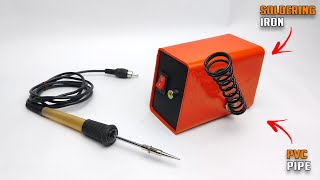 How To Make 12V Rechargeable Soldering Iron at Home