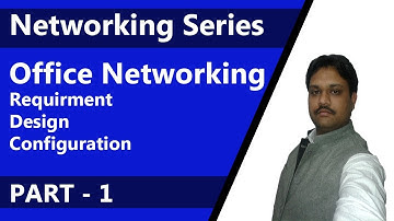 Networking Series | Office Networking | Requirement - Design - Configuration | PART - 1