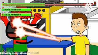 All Villain Deaths And Defeats With Healthbars Part 1