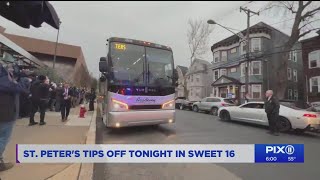 Saint Peter's fans ready for Sweet 16 showdown