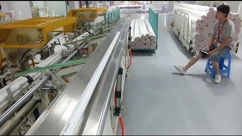 Automatic PVC pipe bundle strapping machine