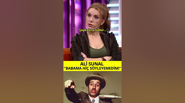 Ali Sunal'ın Kemal Sunal'a Söyleyemediği Şey!