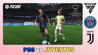 PSG vs JUVENTUS - UEFA Women's Champions League 2024/25 - EA SPORTS FC 25