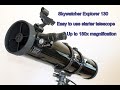 Skywatcher Explorer 130 EQ telescope