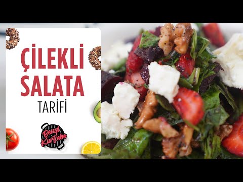 Video: Çilek Ve çam Fıstığı Ile Salatalık Salatası