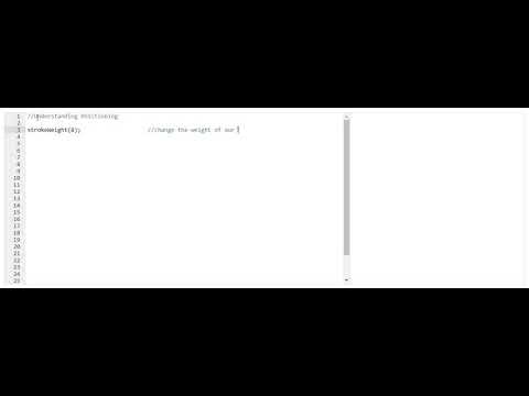 POE Processing JS Unit 1 - Lesson 1: Understanding Positioning