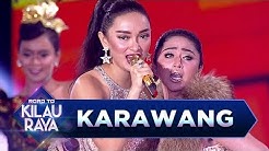 Karawang Pecah! Dewi Perssik feat Zaskia Gotik [TALAK TILU] - Road to Kilau Raya (18/3)  - Durasi: 4:41. 