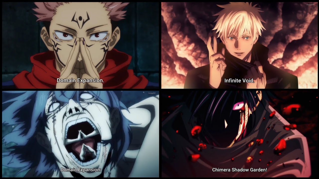 Jujutsu Kaisen All Domain Expansion YouTube