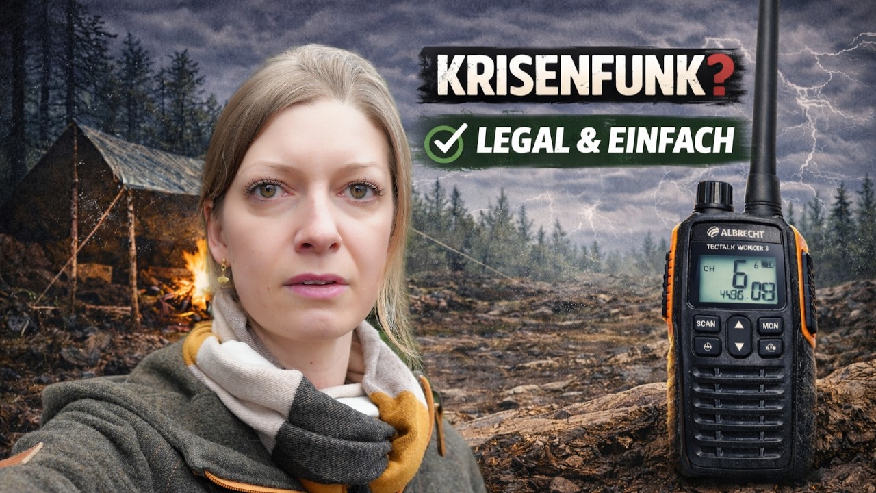 ❌​​📞​Wenn das Netz weg ist: Krisenfunk im Outdoor- und Ernstfall✔️