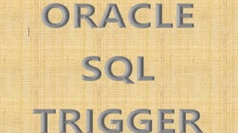 SQL Triggers: The Good, The Bad, & The Ugly