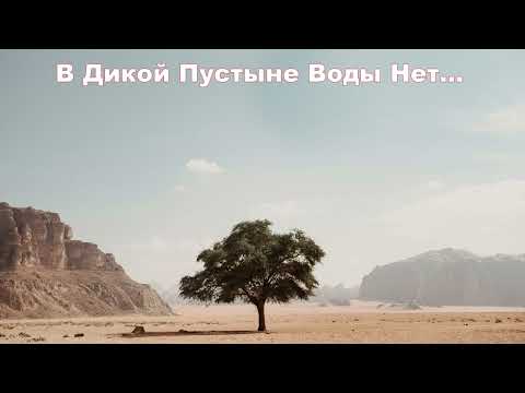 Видео: В Дикой Пустыне Воды Нет И Жизни... христианская песня