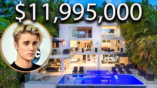 Touring Justin Bieber’s Former Hollywood Mega Mansion!