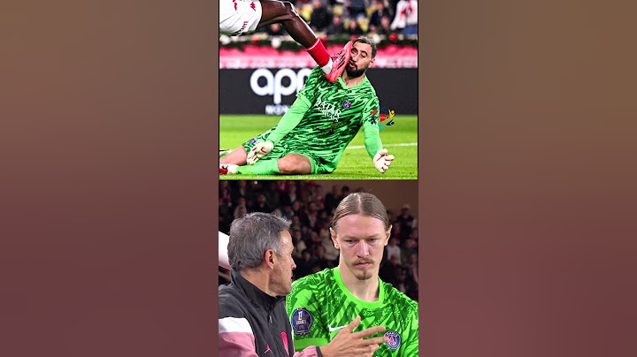 Gianluigi Donnarumma To Facial Injury Reaction Monaco Vs PSG