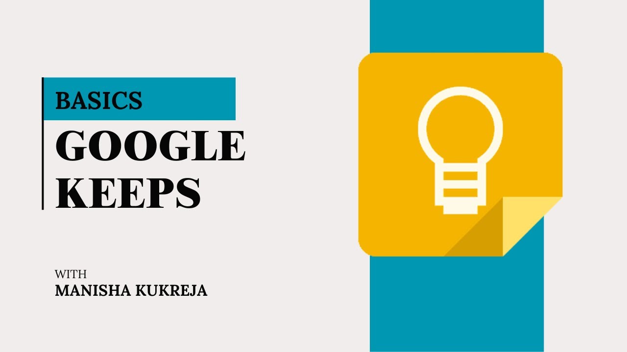 Google Keep Tutorial : Basics, Reminders & More - Part 1 | Beginner's ...