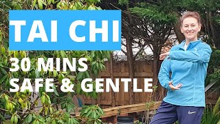 30 Mins Tai Chi for Seniors, Beginners, Over 60+ - Improve Strength, Balance & Calm #taichi
