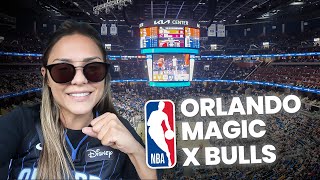 COMO É UM JOGO DE BASQUETE DA NBA EM ORLANDO - ORLANDO MAGIC X CHICAGO BULLS screenshot 2