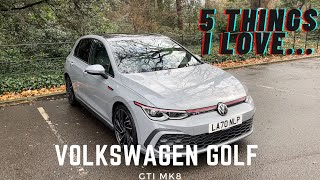 5 THINGS I LOVE ABOUT THE 2021 VW GOLF GTI MK8 REVIEW! BETTER THAN A MK7? BETTER VALUE THAN GOLF R?!