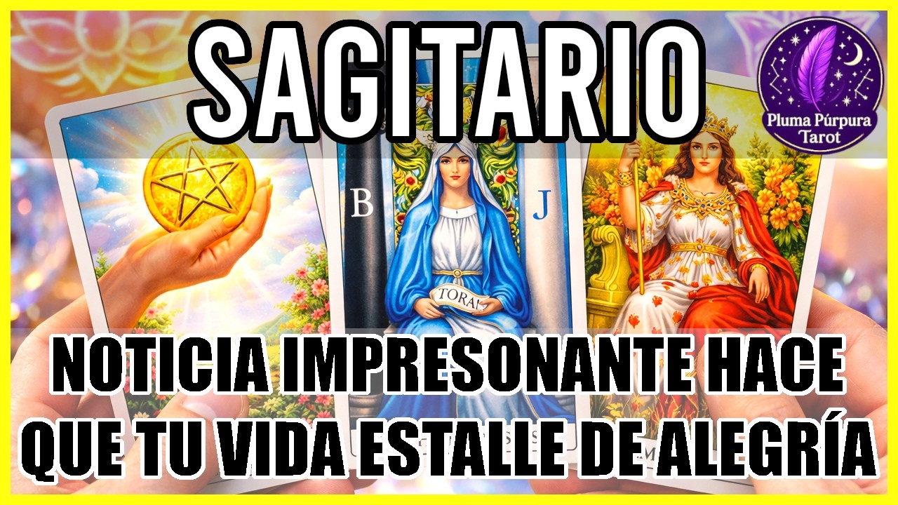 Sagitario ☘️  Bombazo De Alegria Sacudira Tu Vida! Todo Esto Sera Solo Tuyo! ☘️#Sagitario