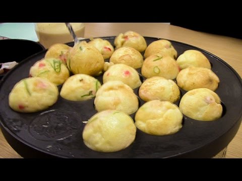 ヒット！予感実感）訳あって半自動 「踊る！ たこ焼き器」 - YouTube