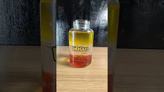 Denser Than You Think - Science Experiment #short #science #how #experiments #water #honey #cool