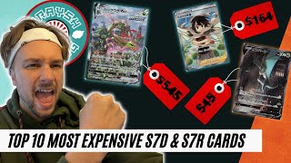 TOP 10 MOST *EXPENSIVE* CARDS FROM S7D AND S7R! How Much is YOUR Chase Card!