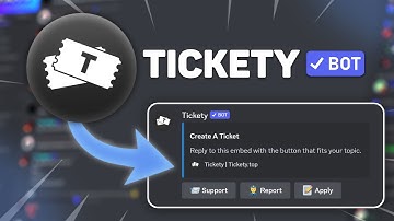 How to Setup Tickety For Your Discord Server! ( 2023 )