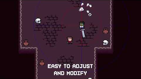 2D Top-Down Roguelike Template Unity Game Source Code #unity #unity3d #unitydev #unitydeveloper