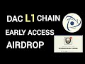 Dac L1 Chain Testnet Airdrop Guide | Claim Early Access Gold Badge On Dac Quantum Chain Airdrop